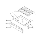 Drawer & broiler parts