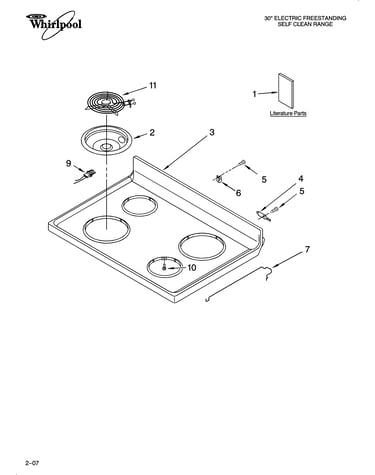 Cooktop parts