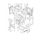 Whirlpool RF261PXSQ1 chassis parts diagram
