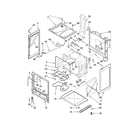 Whirlpool RF264LXST1 chassis parts diagram