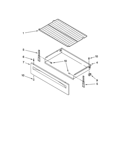 Drawer & broiler parts