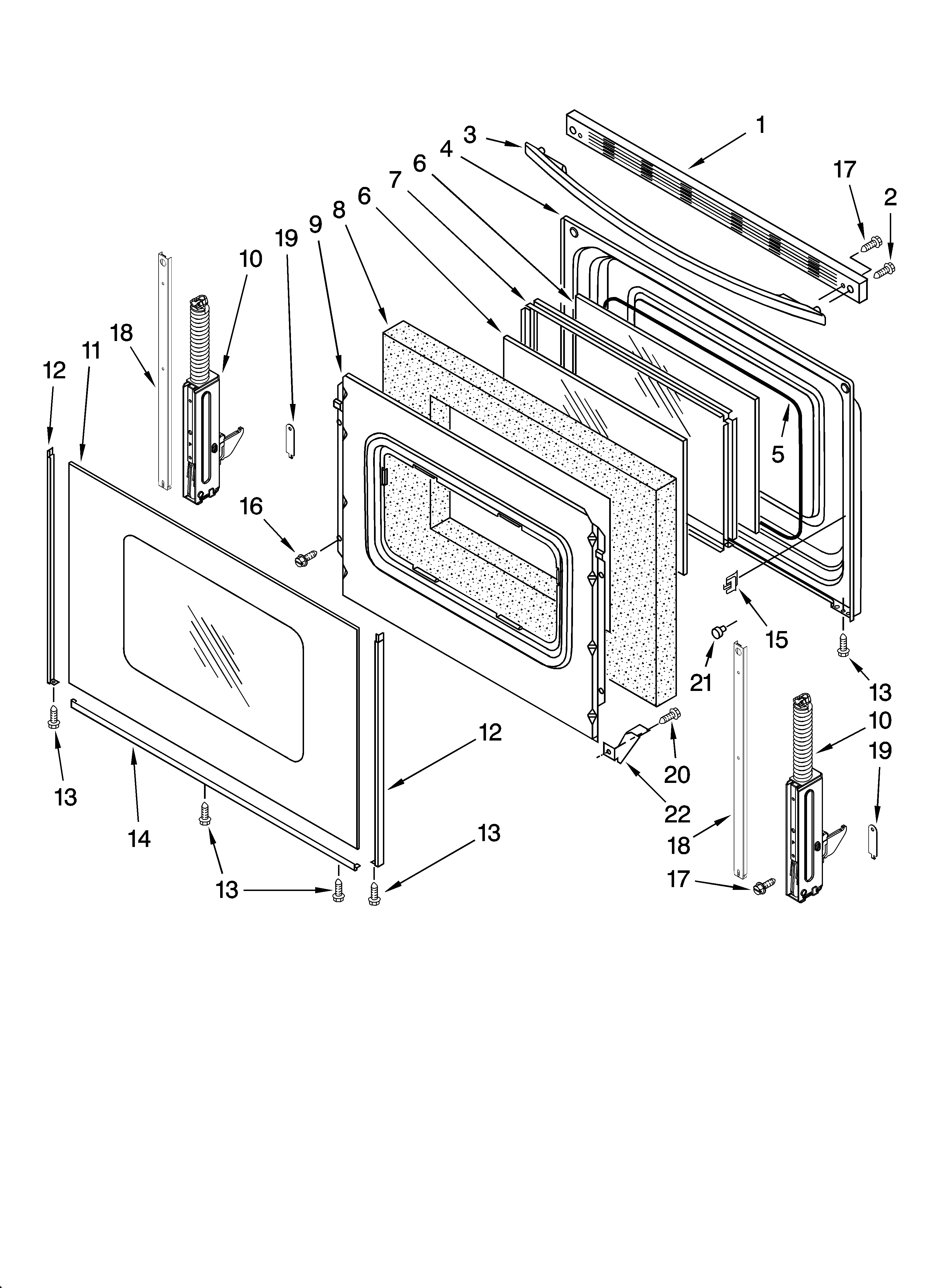 Door parts, optional parts