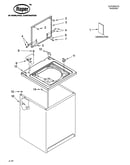Top and cabinet parts
