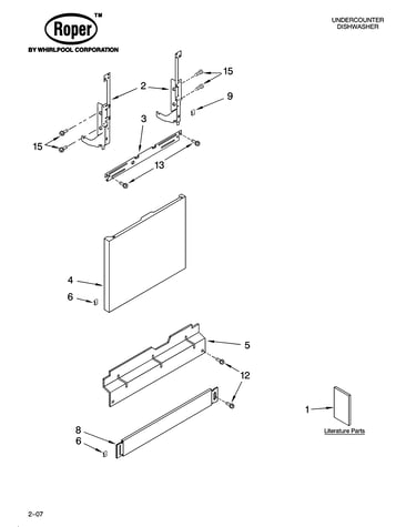 Door and panel parts