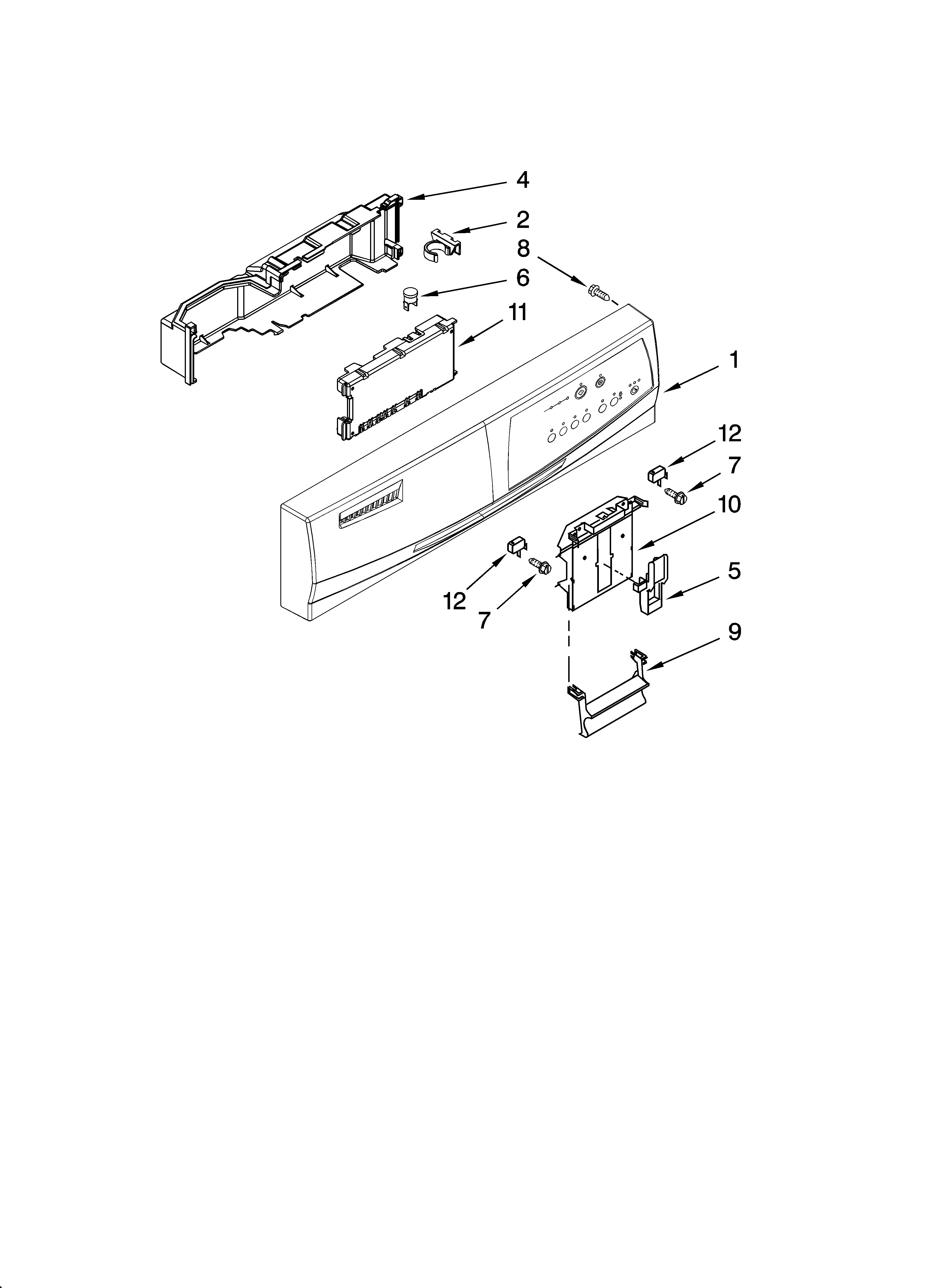 CONTROL PANEL PARTS