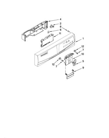 Control panel parts