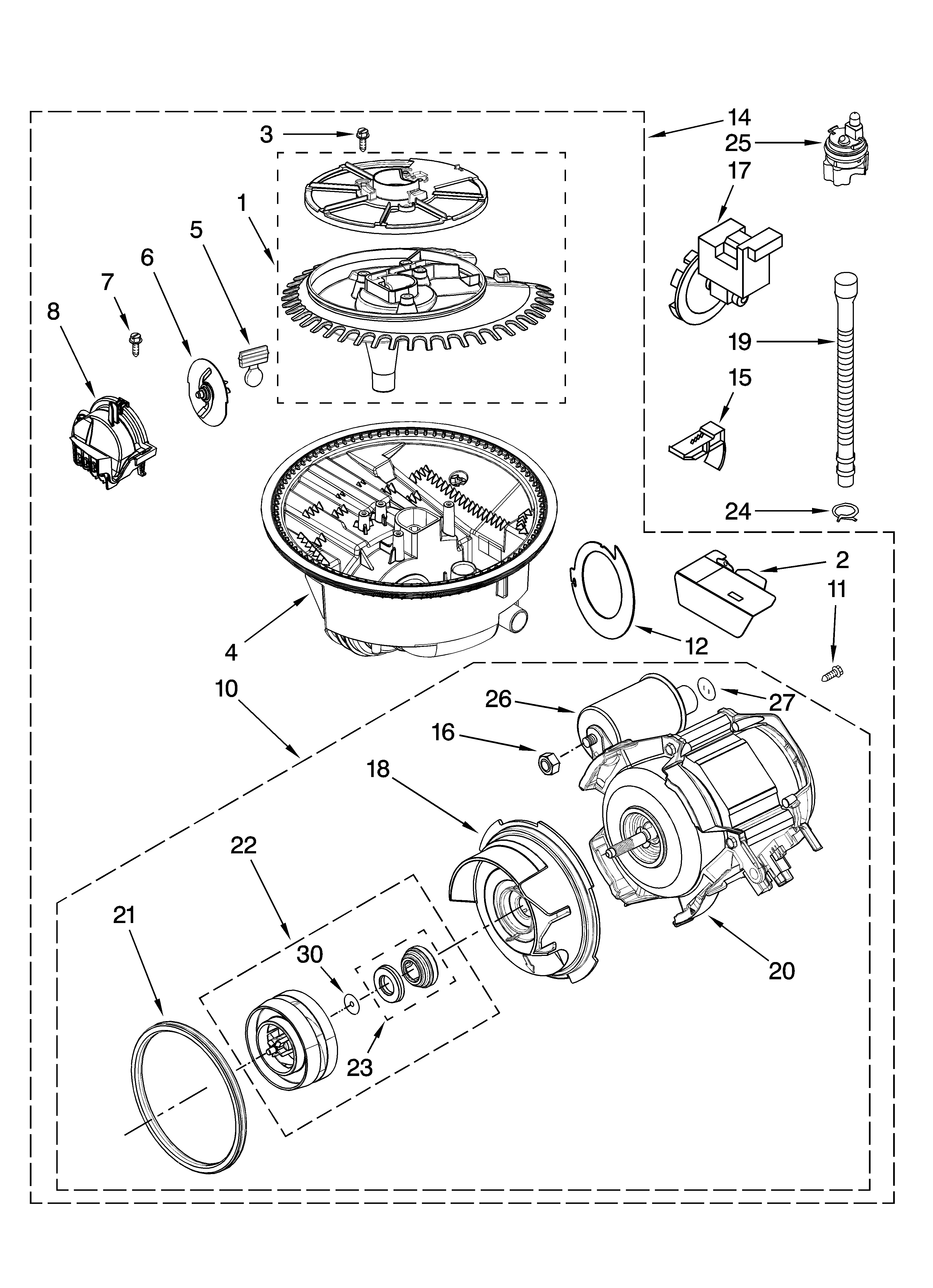 PUMP AND MOTOR PARTS