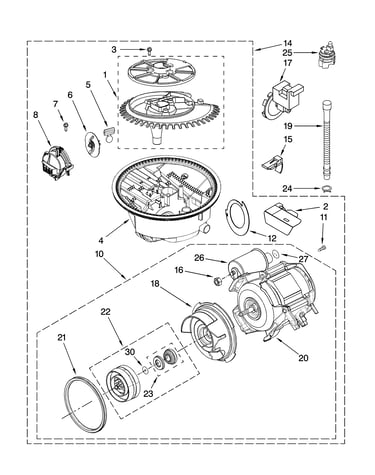 Pump and motor parts