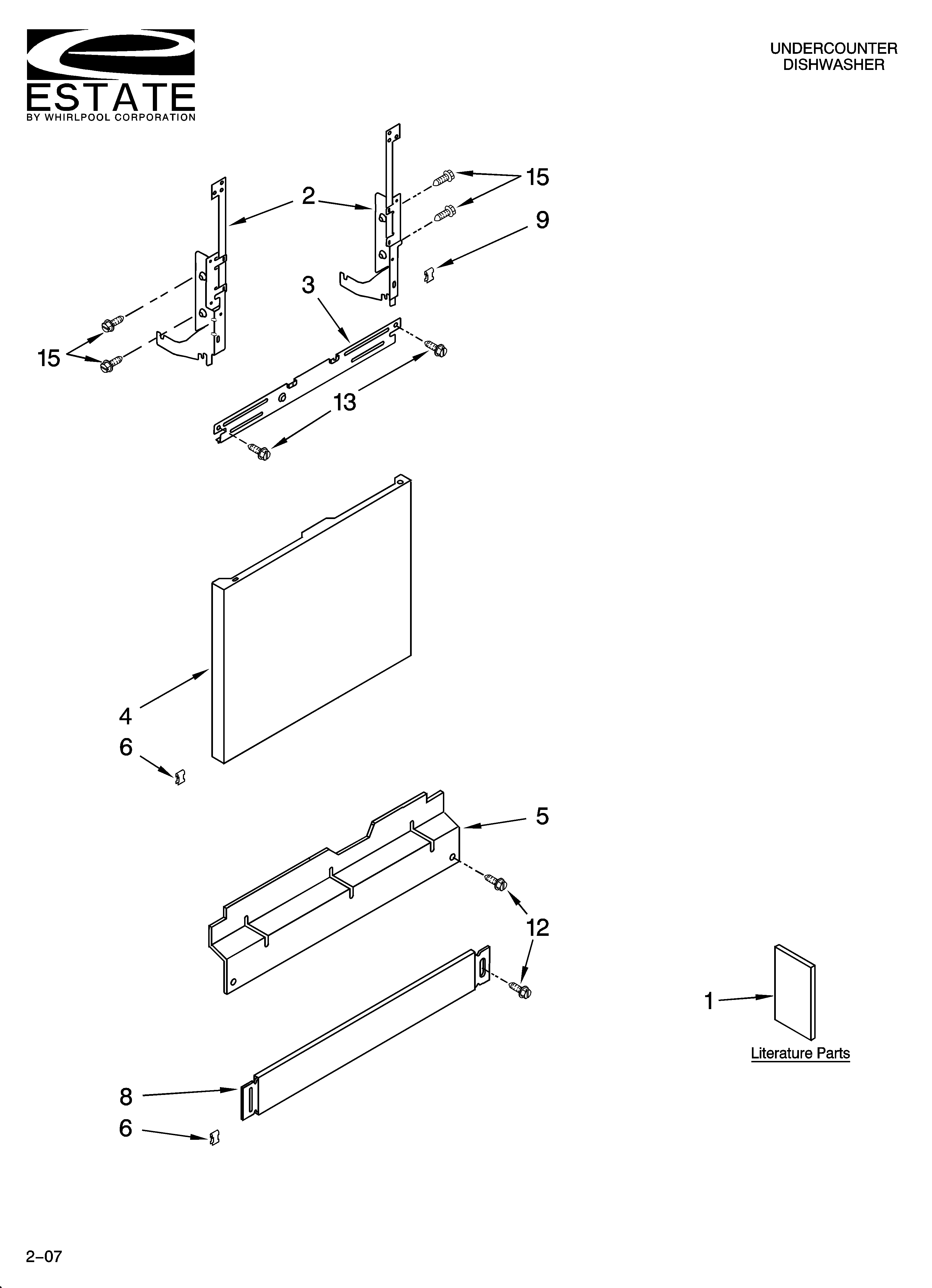 Door and panel parts