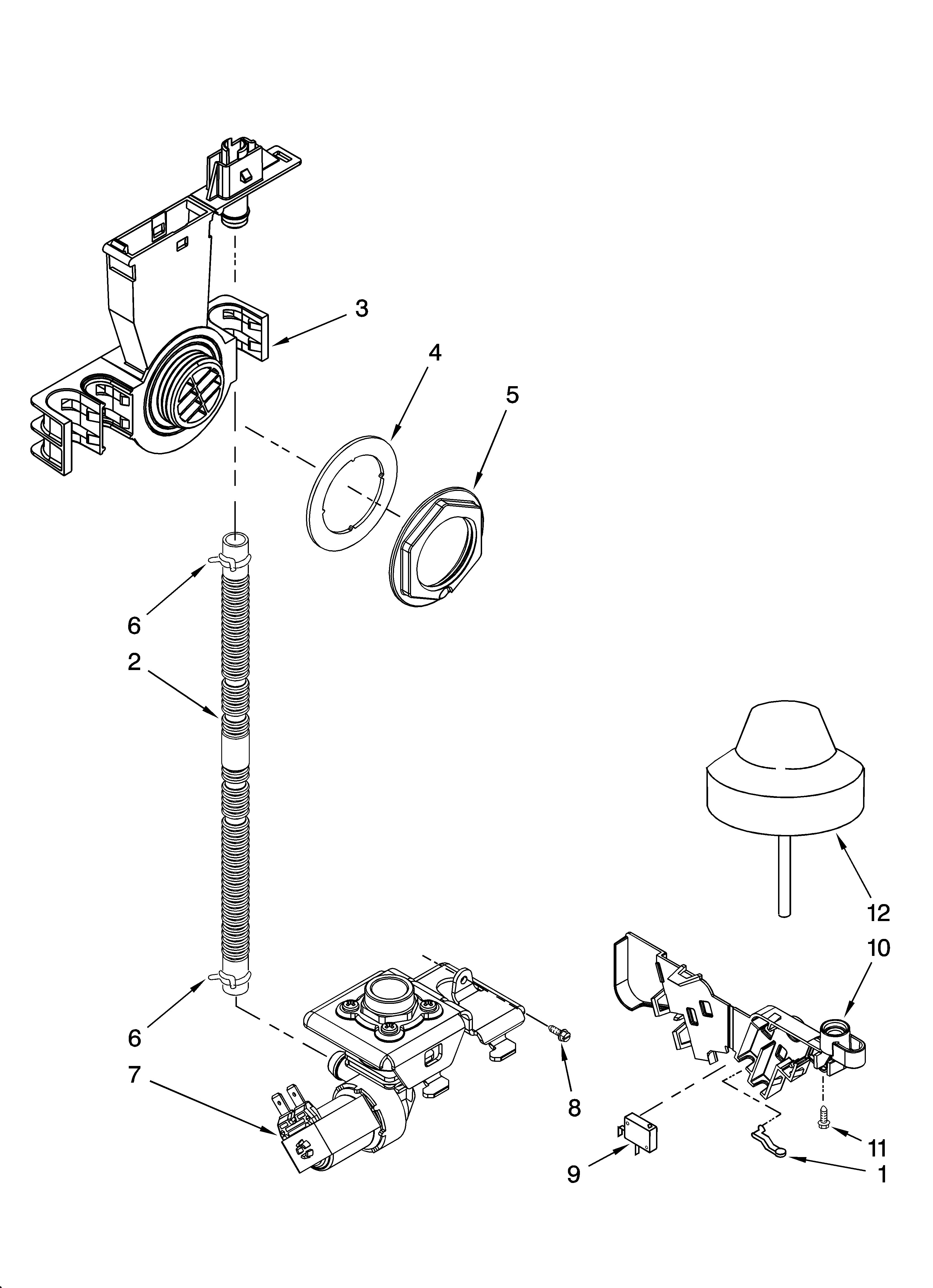 Fill and overfill parts