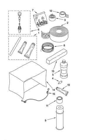 Optional  parts (not included)