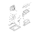 Whirlpool YACQ108MR0 air flow and control parts diagram