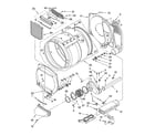 Whirlpool YCEE2760KQ0 bulkhead parts, optional parts (not included) diagram