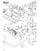 Top and console parts