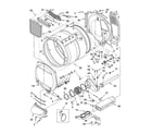 Whirlpool YGEW9200LL1 bulkhead parts diagram