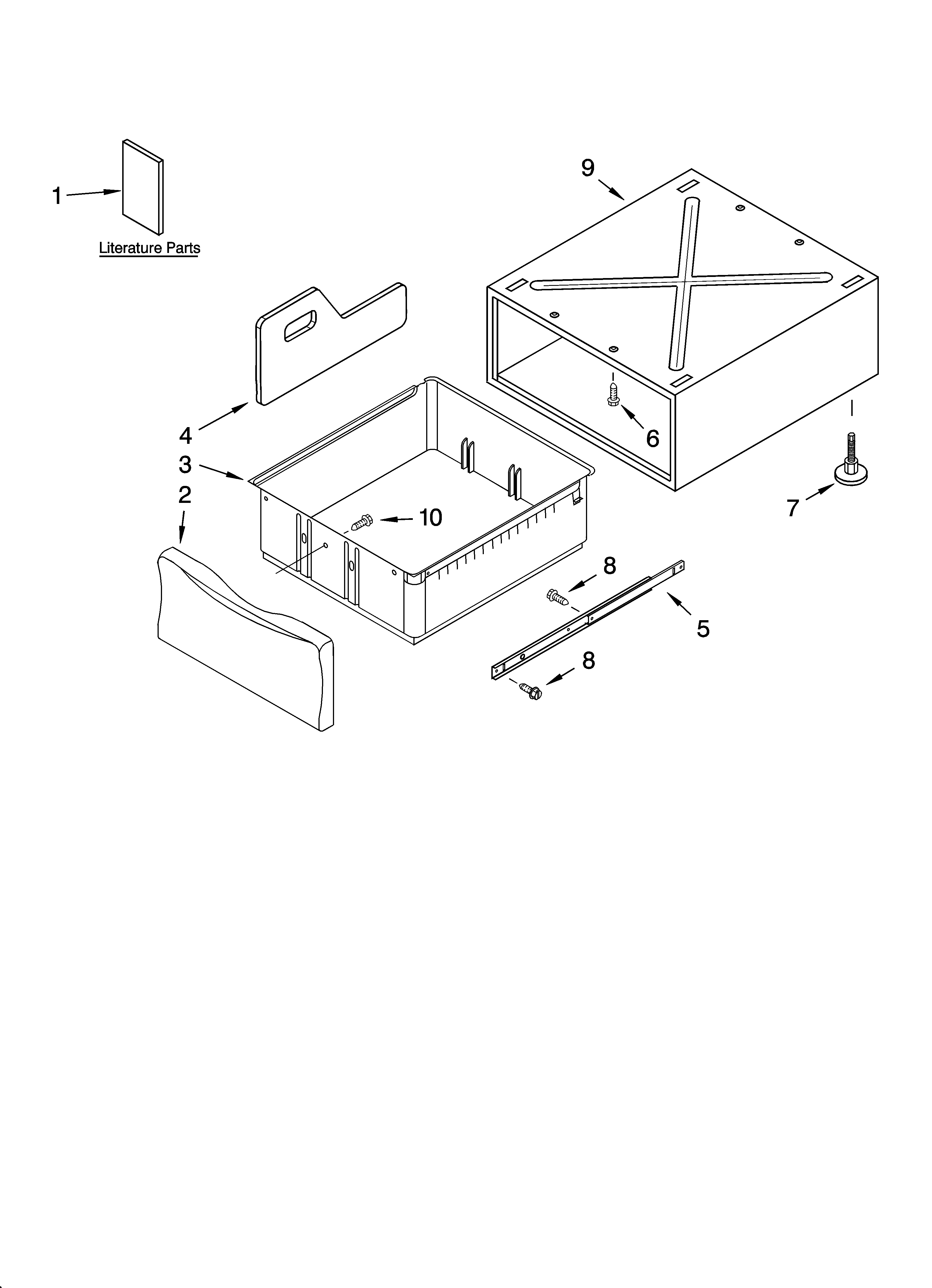 PEDESTAL PARTS