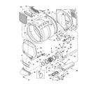 Whirlpool YGEW9868KL0 bulkhead parts diagram