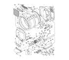 Whirlpool YGEW9868KQ1 bulkhead parts diagram