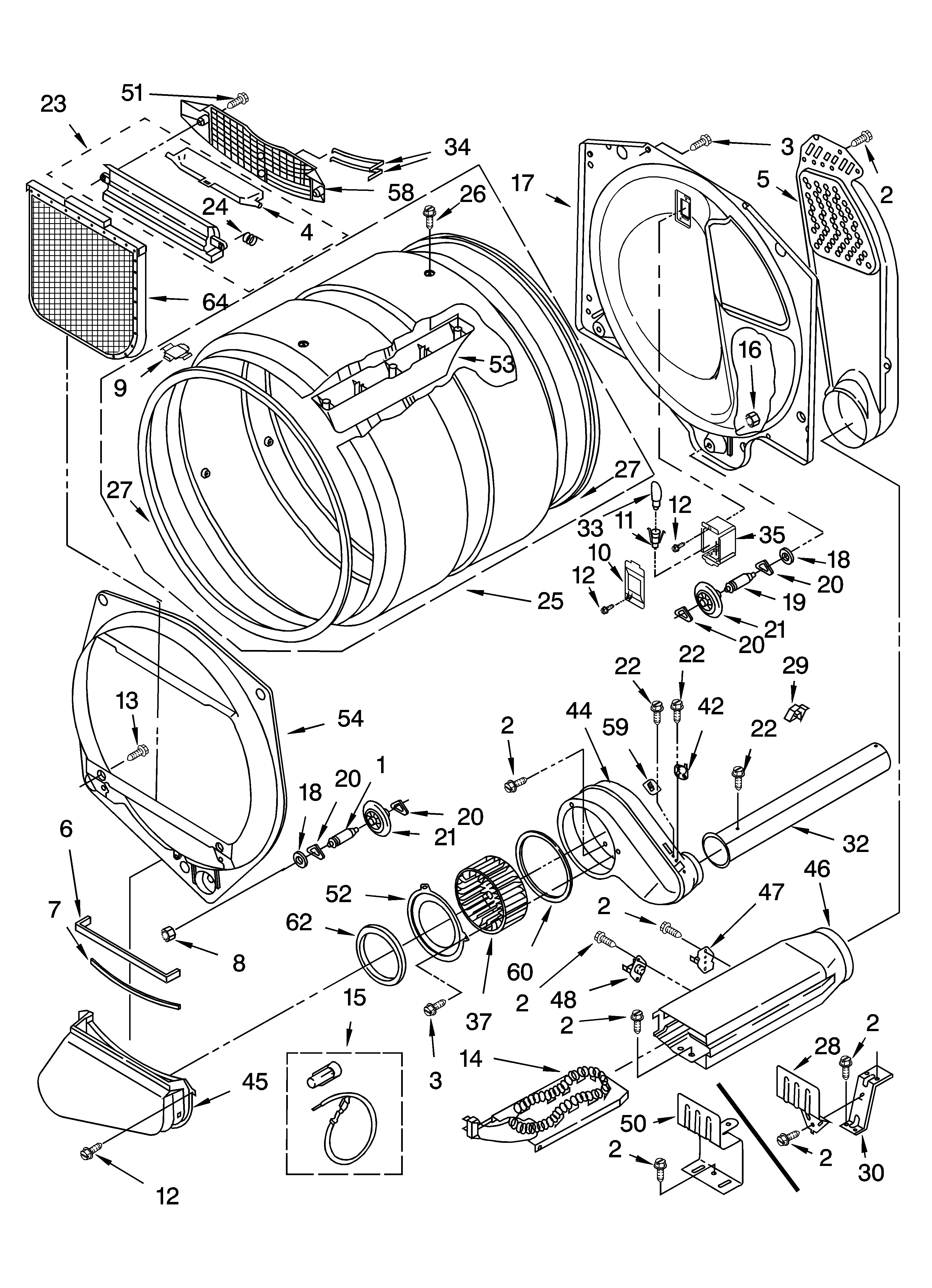 Bulkhead parts
