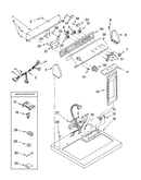 Top and console parts