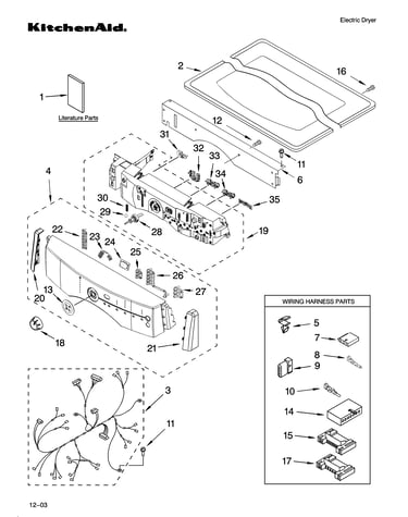 Top and console parts