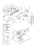 Top and console parts