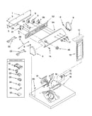 Top and console parts