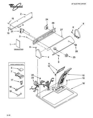 Top and console parts