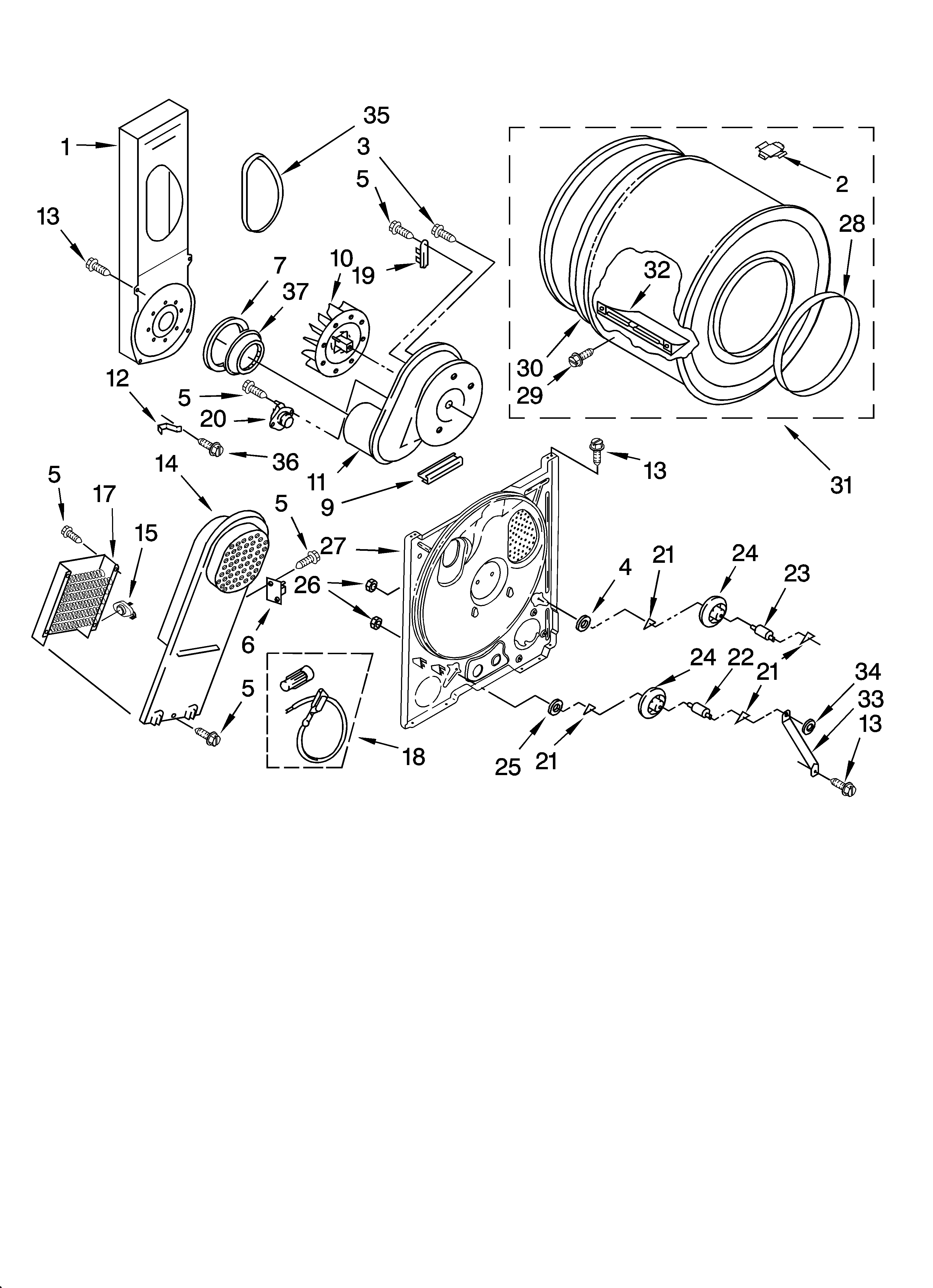 Bulkhead parts