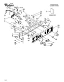 Washer/dryer control panel parts