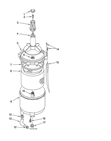 Tub and basket parts