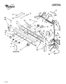 Washer/dryer control panel parts