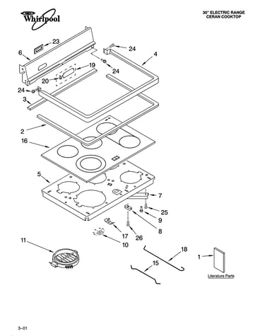 Cooktop parts
