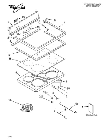 Cooktop parts