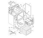 Whirlpool GJP84901 oven chassis parts diagram