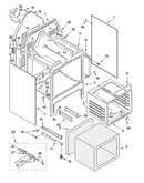 Oven chassis parts