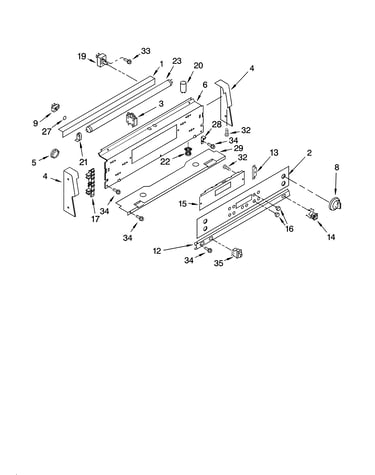 Control panel parts
