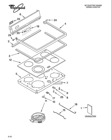 Cooktop parts