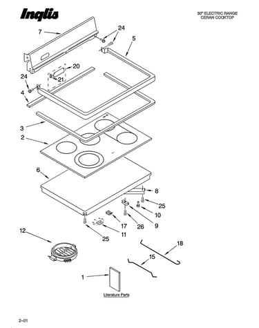 Cooktop parts
