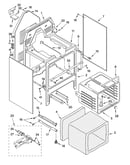 Oven chassis parts