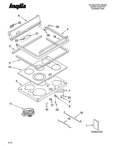 Cooktop parts