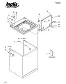Top and cabinet parts