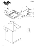 Top and cabinet parts