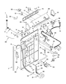 Controls and rear panel parts