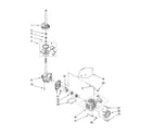 Inglis IS42000 brake, clutch, gearcase, motor and pump parts diagram