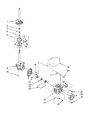 Brake, clutch, gearcase, motor and pump parts