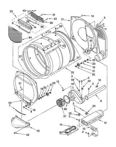 Bulkhead parts, optional parts (not included)