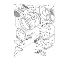 Whirlpool YCEM2760KQ3 bulkhead parts, optional parts (not included) diagram