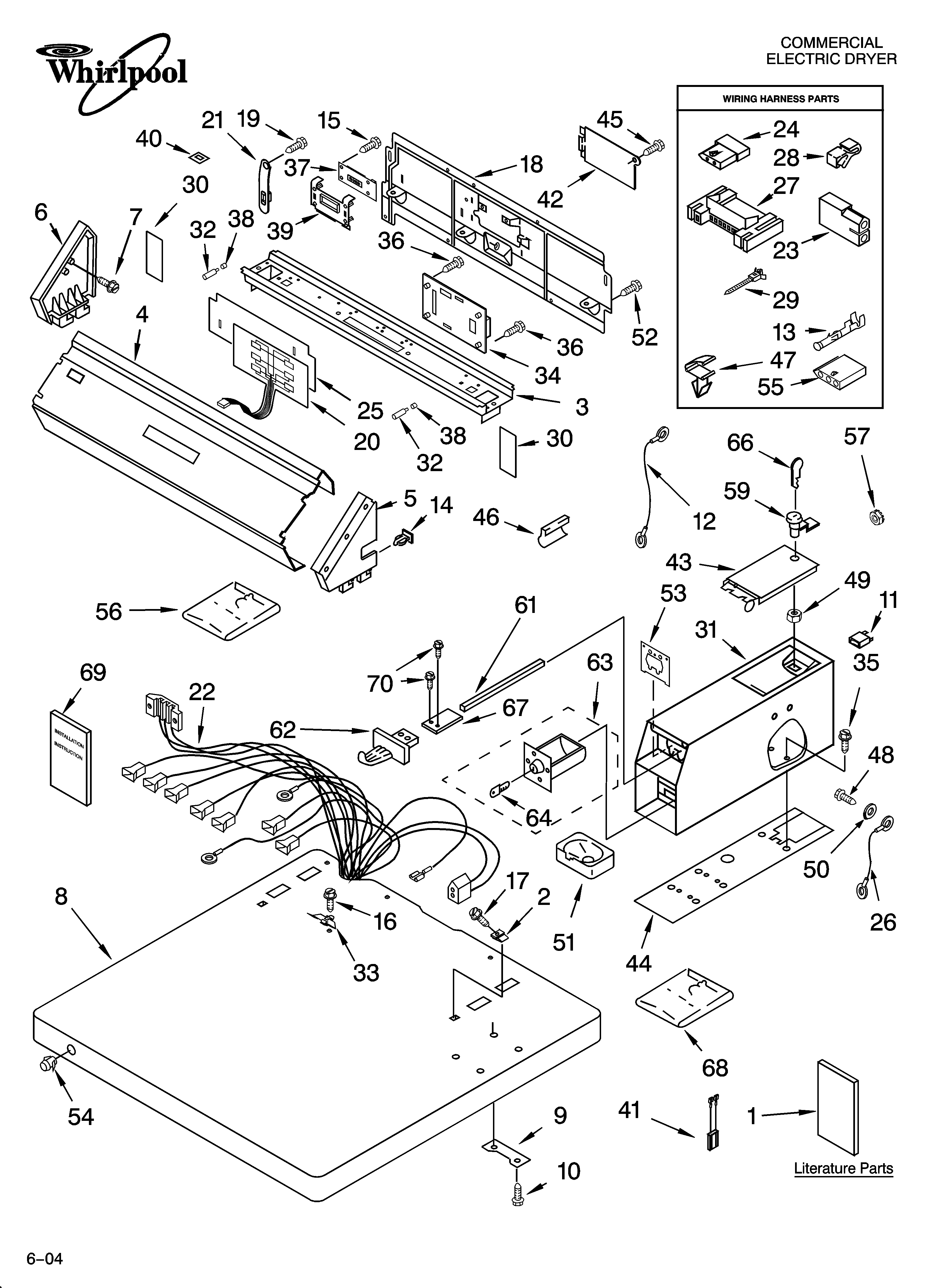 TOP AND CONSOLE PARTS