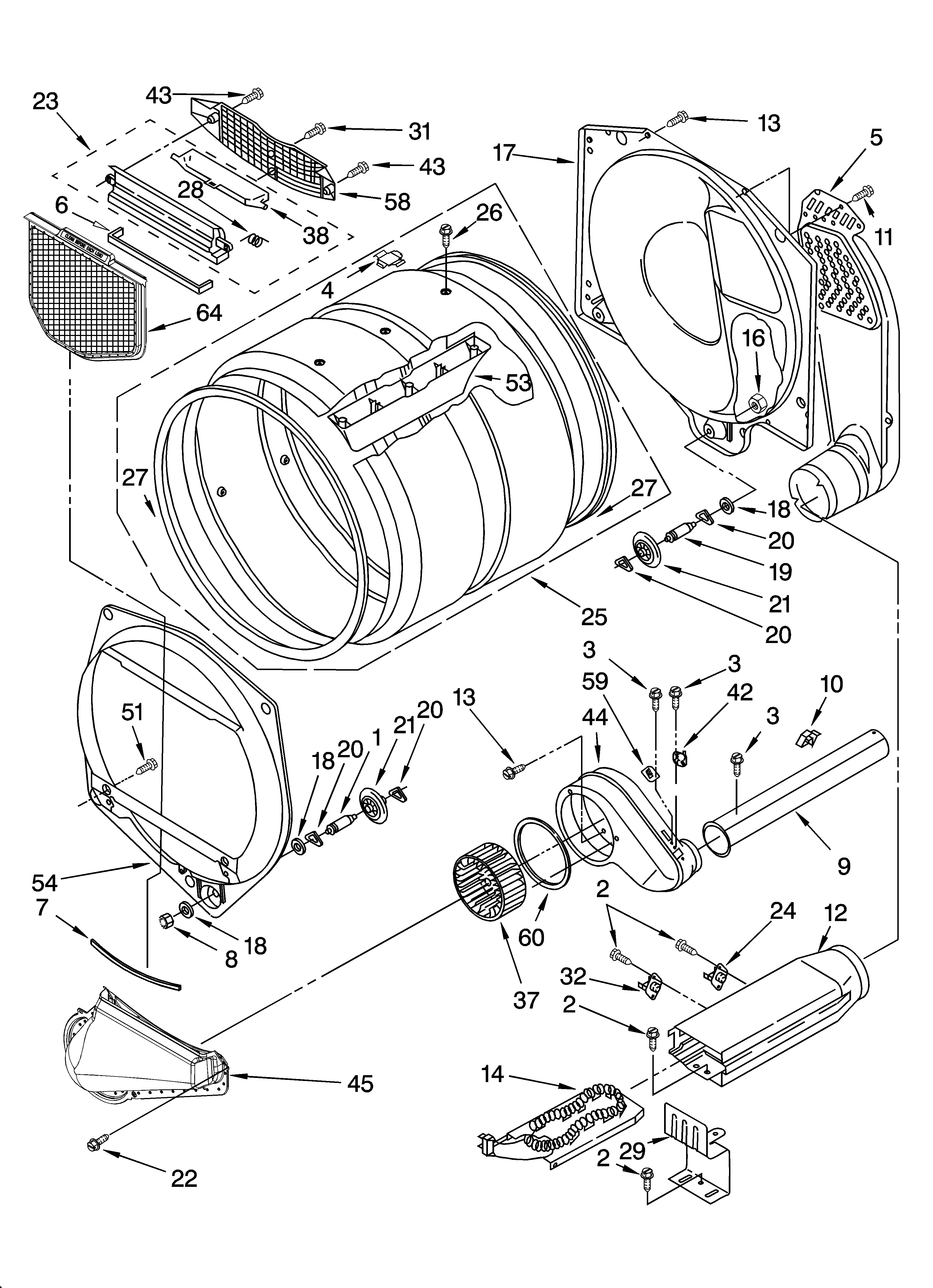 BULKHEAD PARTS, OPTIONAL PARTS (NOT INCLUDED)